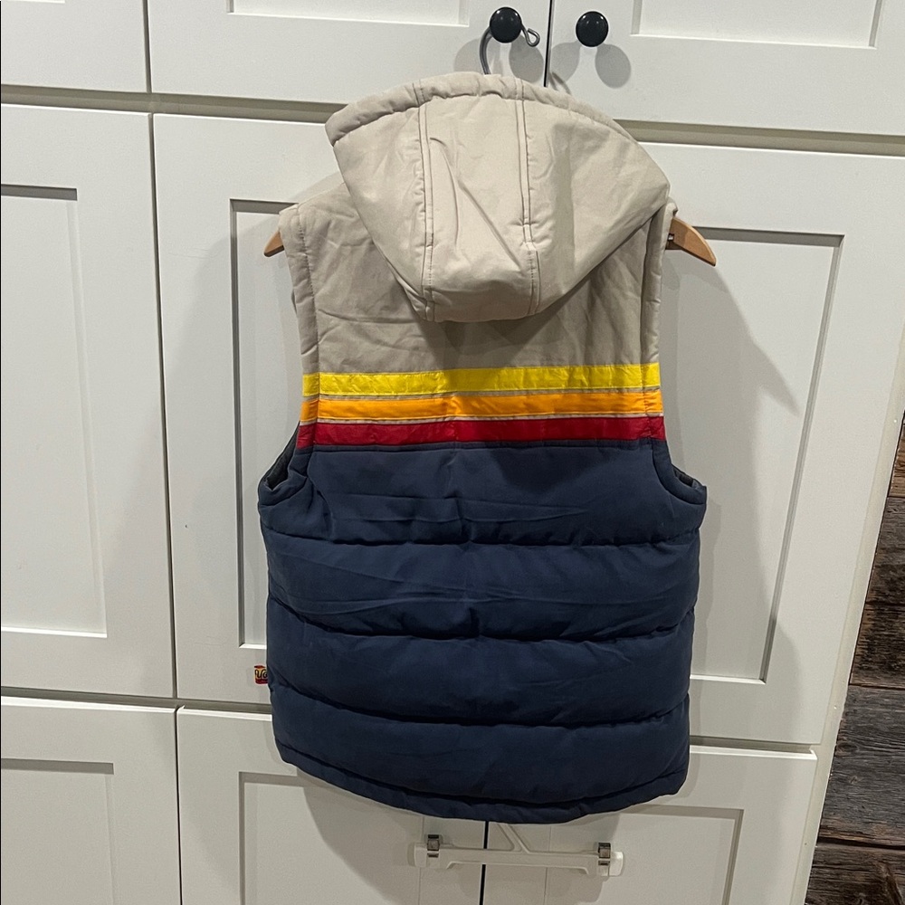 Yo Colorado Epic Fader Puffer Vest Unisex XS  Hooded - Picture 8 of 9